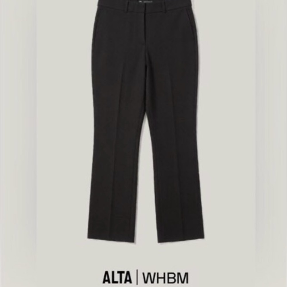 White House Black Market Charcoal Trousers